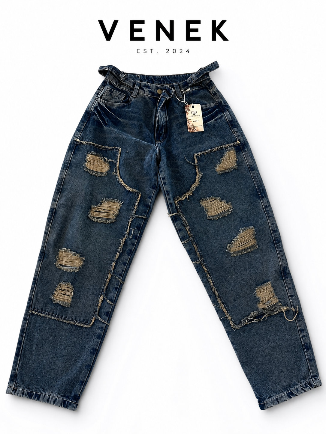 REBEL PATCH JEANS